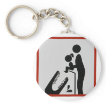 Alligator Feeding Time Keychains