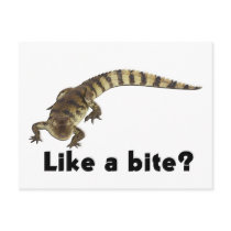 ALLIGATOR FROM JUNGLEWALK.COM POSTCARD