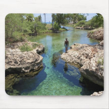Alligator Hole, Black River Town, Jamaica Mouse Pad