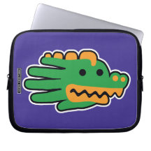 Alligator Jaw Laptop Computer Sleeves