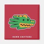 Alligator Jaw Refrigerator Magnet
