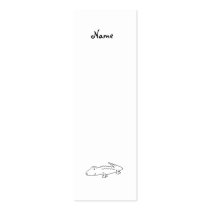 Alligator lineart business cards