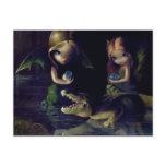 "Alligator Magic" Postcard