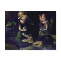 "Alligator Magic" Postcard