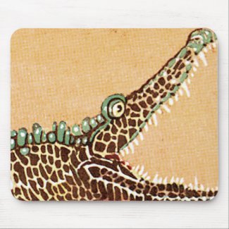 Alligator mousepad