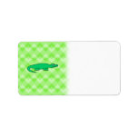 Alligator. Personalized Address Label