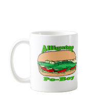 Alligator Po-Boy mugs