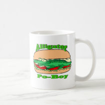 Alligator Po-Boy mugs