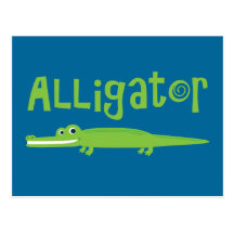 Alligator Post Cards