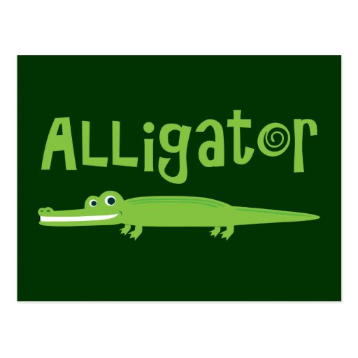 Alligator Postcards