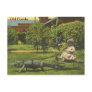ALLIGATOR POWER, Old Florida Postcards