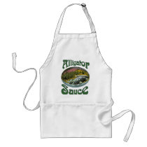 Alligator Sauce Logo aprons
