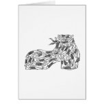 ALLIGATOR SHOE CARDS