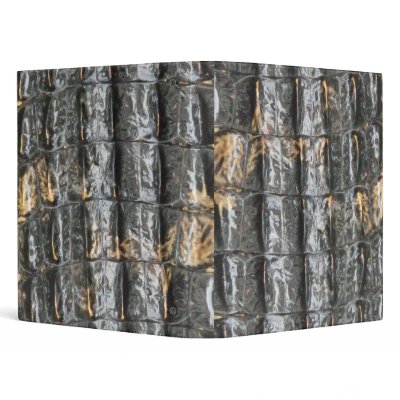 Alligator Skin Vinyl Binders by bsinical