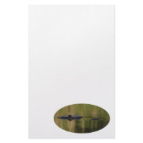 alligator customized stationery