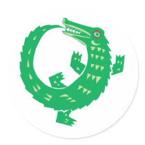 Alligator stickers by animalworld Alligator stickers