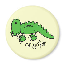 Alligator Tshirts and Gifts Refrigerator Magnets