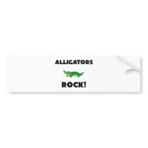 Alligators Rock Bumper Stickers