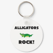 Alligators Rock keychains by AnimalShirts Alligators Rock keychains