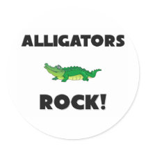 Alligators Rock Sticker