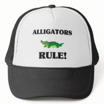 ALLIGATORS Rule! hats by AnimalShirts ALLIGATORS Rule! hats