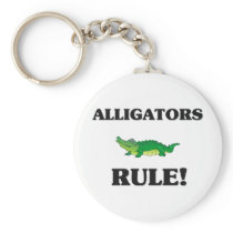 ALLIGATORS Rule! Keychains