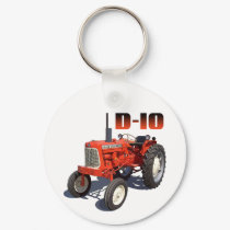 Allis Chalmers D-10 Tractor keychains by RichardBrowne Allis Chalmers D-10 Tractor keychains