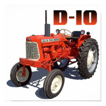 Allis Chalmers D-10 Tractor posters