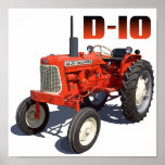 Allis Chalmers D-10 Tractor Posters