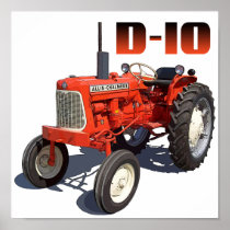 Allis Chalmers D-10 Tractor Posters