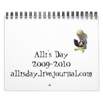 Alli's Day Mini Calendar 2009-2010