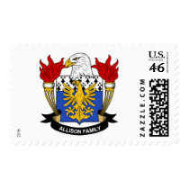Allison Family Crest stamps