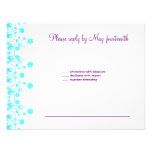 Allison Rachel Flowers & Pearls RSVP Invitations