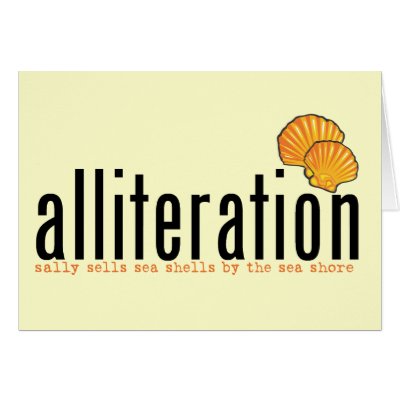 Alliteration Greeting Cards by