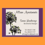Allium Business Card business cards