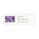 Allium Flowers Mailing Label