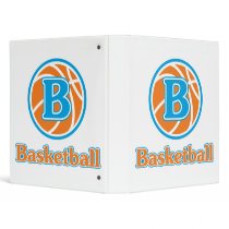 Alllaire Orange Basketball binders