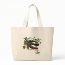 Allosaurus Canvas Bag