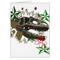 Allosaurus Greeting Cards