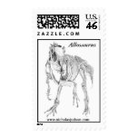 Allosaurus fragilis stamps