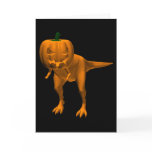 Allosaurus halloweenis greeting card