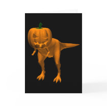 Allosaurus halloweenis greeting card