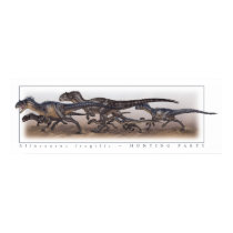 Allosaurus Hunting Party posters by DemonPuppy Allosaurus Hunting Party posters