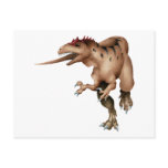 Allosaurus Postcard