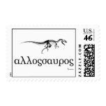 Allosaurus Stamp