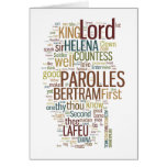All's Well That Ends Well Word Mosaic Greeting Card