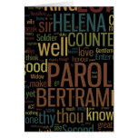All's Well That Ends Well Word Mosaic Card