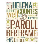 All's Well That Ends Well Word Mosaic Letterhead Template