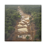 Alluvial Gold Mining. Rainforest, Guyana. magnets
