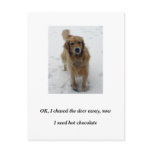 ally cropped, I need hot chocolate, OK, I chase... Postcards